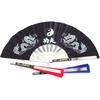 Stainless Steel Tai Chi Fan Decorative Folding Fans Chinese Kung Fu Fan for Performance Dance, Arts Dance, Training, Sports, Decorations, Festival,