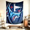 Tennessee Titans (19) Tapestry Suitable For Decorating Homes Dorms And Bedrooms Soft To The Touch And A Perfect Gift For Friends And Family