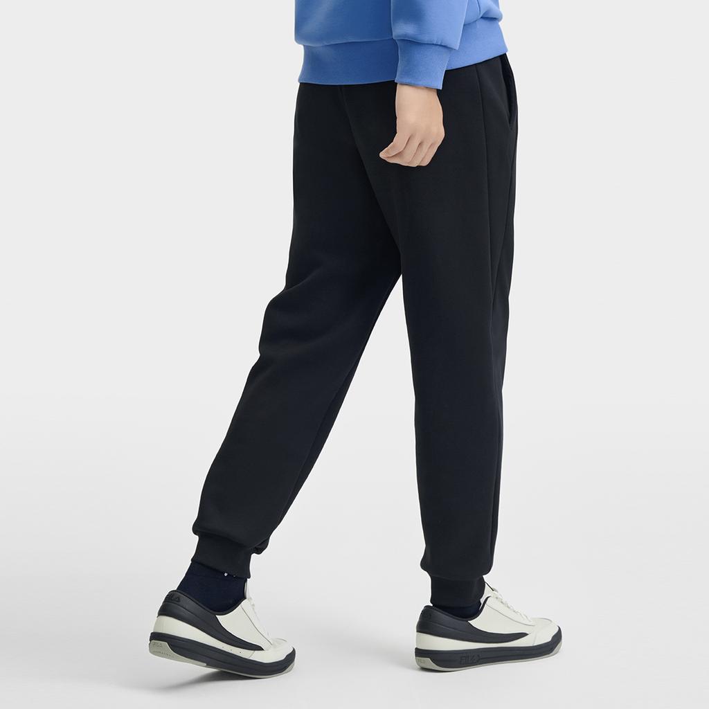 New FILA Knitted Sports Pants Men's Jet Black F11M448601FBK