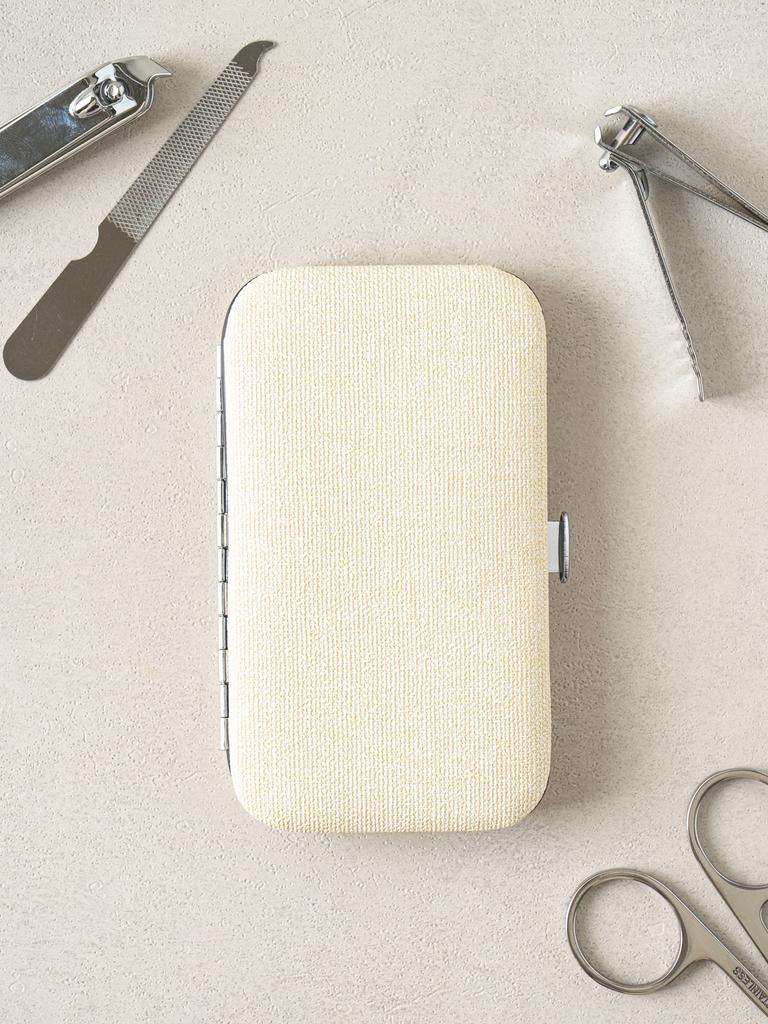 Portable 6-Piece Nail Care & Grooming Kit Set
