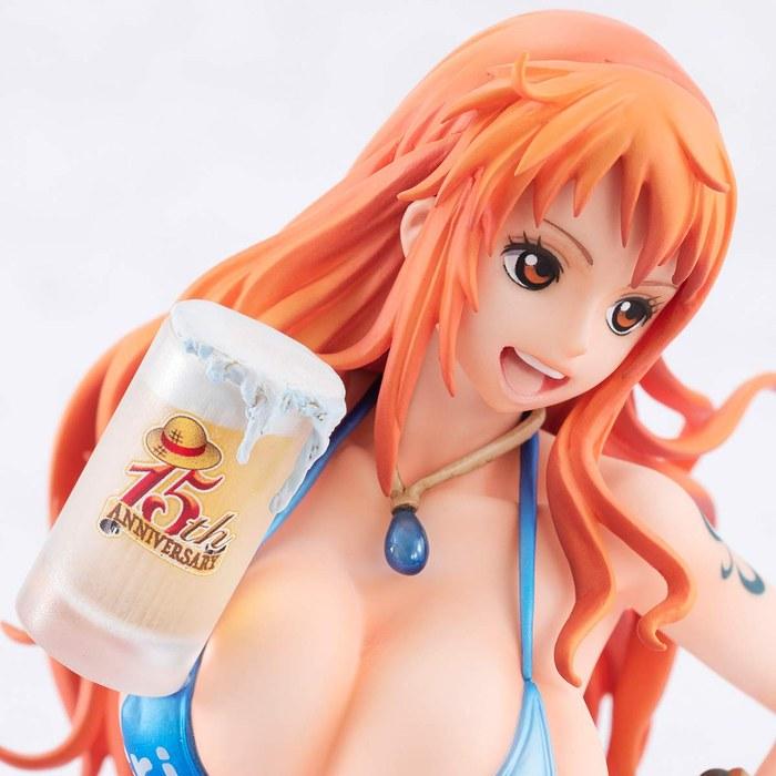 MegaHouse Portrait.Of.Pirates One Piece Nami Ver.BB_SP 1/8 Scale Figure Multicolor