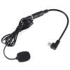Black 3.5mm External Microphone Clip On Mic + Adapter Cable for GoPro Hero4 3 3+