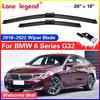 2Pcs Front Windscreen Windshield Wiper Blade For BMW 6 Series G32 2018     Gran Turismo GT 630i xDrive 26"+18"