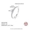 Real   CopperSmall Moissnaite Ring For Women Simple Sparkling Round 0.3CT Certificated Lab Diamond Finger Rings