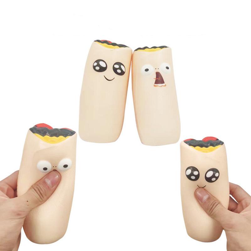 7-teiliges Squishy Anti-Stress Set - Katzenpfoten, Oreo & Pinguin Für Kinder & Erwachsene