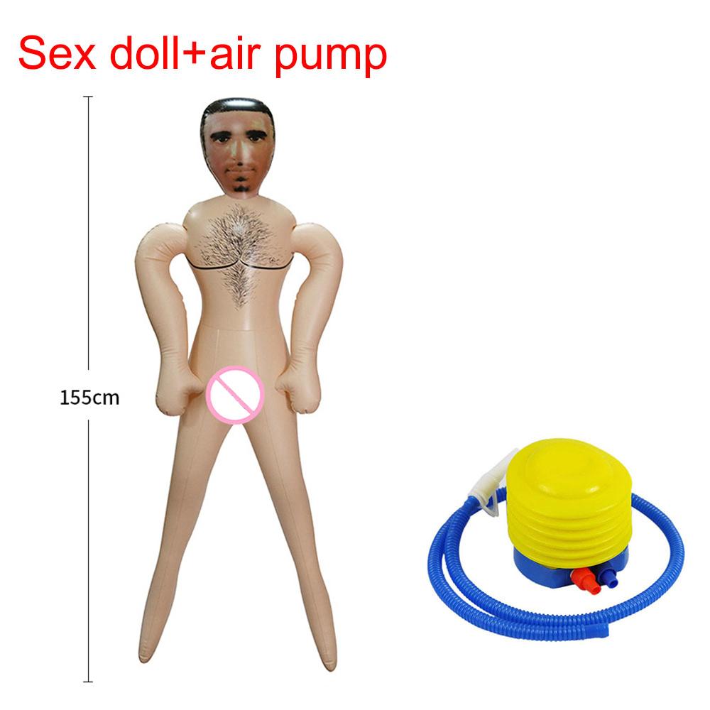 Inflatable Sex Doll With Dildo Females Masturbator Love Doll Oral Blowjob Boy Friend Husband Funny Gift For Women Gay Sex Toys