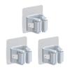 Wall-mounted Mop Stand Mop Stand Self-adhesive Broom Stand Non-porous Mounting Bathroom Kitchen Accessories