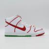 CT6680-100 Paul Rodriguez Nike SB Dunk High Mexican Boxing White Red (Men's)