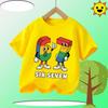Summer Six Seven 67 Cartoon Cute Print Children‘s Short Sleeve Tops Polyester Casual Kids T-shirt Fashion Boys Girls Clothes Tees