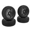4PCS 1Celsius10 On Road   Car Tires Convert 1Celsius16   Tires 75x28mm Car Tyres Multi Spoke Vented Symmetrical Pattern