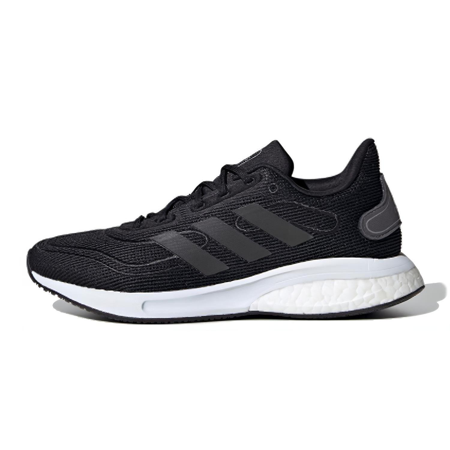 

Adidas Galaxar Supernova J Slip Resistant And Breathable Low Top Kids Running Shoes Black Gray Teenagers 36.5