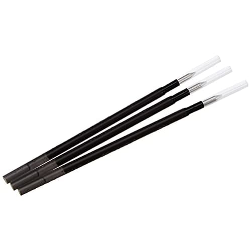 Pilot Frixion Kugelschreiber mit Einzelminen, 0,5 mm, schmal, Multicolor-Typ, Schwarz, 3 Stück, LFBTRF30EF3B