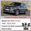 Car Mesh Sunshade For BMW X3 G01 Accessories 2018-2024 2019 2020 2021 2022 2023 Windshield Sun Visor Sunscreen Privacy Curtains
