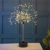 LED Starburst Table Lamp 120 Lights USB Fairy Lights Elegant Desk Lamp for Home Decor Wedding Centerpiece Lighting