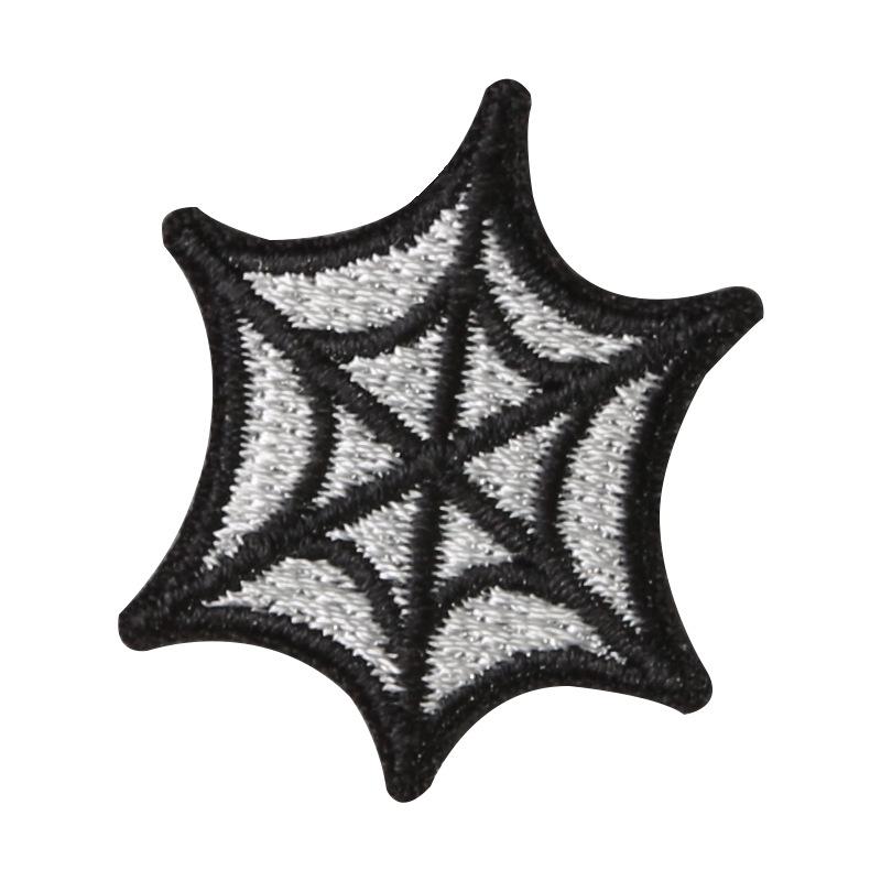 Halloween Seam-Free Self-Adhesive Cloth Sticker Clothes Pants Hole Patch Decorative Sticker Down Jacket Repair Embroidery Sticker