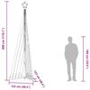 LED Christmas Tree 495 Multicolor LEDs 300.5 Cm