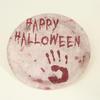 Creative Bloody Handprint Halloween Party Tableware Set: Disposable Horror-Themed Cups and Plates, In Stock.