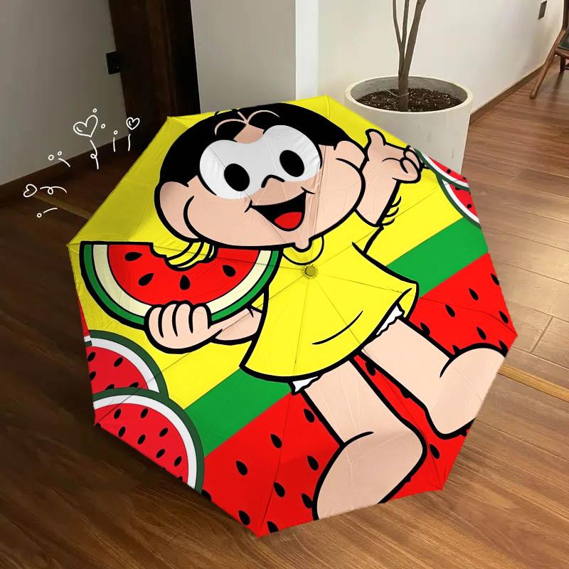 1pc Magali, Summer Themed High-quality Umbrella,Automatic Opening and Closing Umbrella,Multi-functional Umbrella G0811147