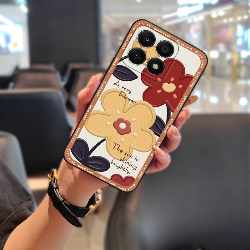 Hülle Modedesign Handyhülle Für Honor X8a 4G Wasserdicht Weiche Hülle Cartoon Stoßfest Staubdicht Vollständiger Schutz