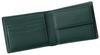 wallet coin [Kipris] Two-fold (with compartment) (Green) 2462(06)