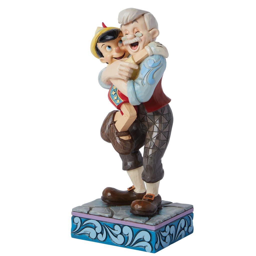 Disney Traditions Geppetto Pinocchio Hug 6015019 &