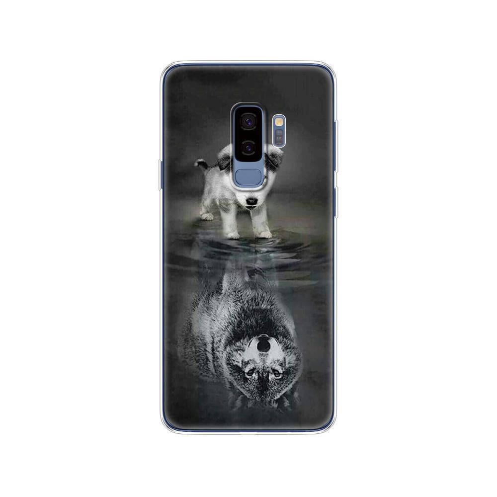 Měkké silikonové pouzdro TPU Pro Samsung Galaxy S9/S9 PLUS Kryt Pouzdro pro Samsung S9/S9 plus Ochranný kryt telefonu