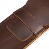 DK86  Leather Pen Case Holder Fountain Multi Pens Pouch Pen Protective Sleeve Cover - Small Coffee