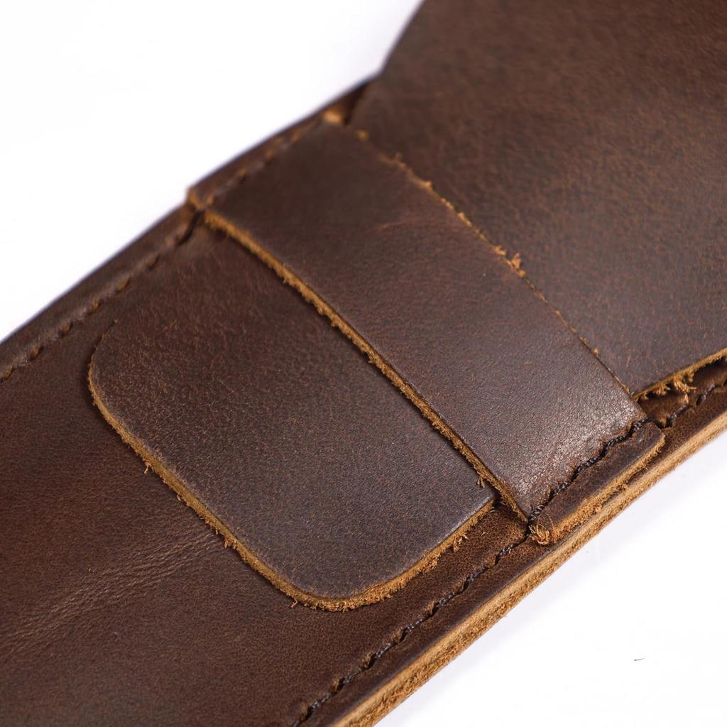 DK86 Leather Pen Case Holder Fountain Multi Pens Pouch Pen Protective Sleeve Cover - Small Coffee