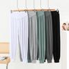 Modal Women's Harem Pants - Spring/Summer Solid Color High-Waisted Draped Loose-Fit Casual Yoga Dance Sport Pants