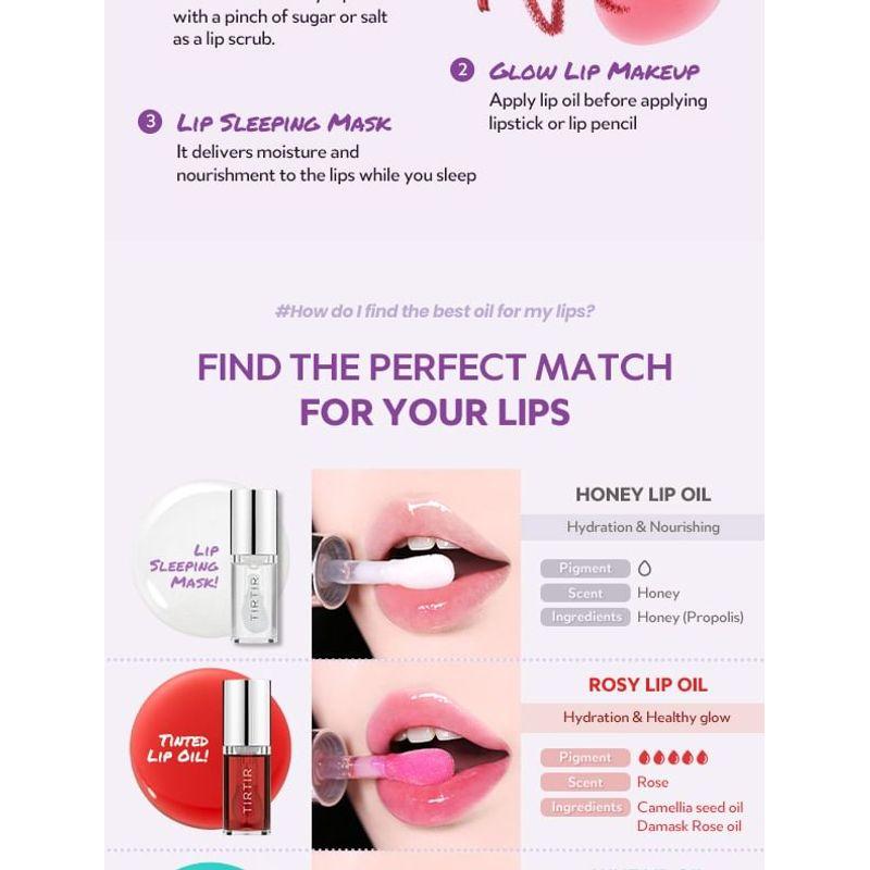 TIRTIR - My Glow Lip Oil - 4 Types