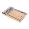 Small Weaving Machine Stainless Steel Wooden Handmade Knitting Machine Weaving Tool for Clothing Blanket DIY