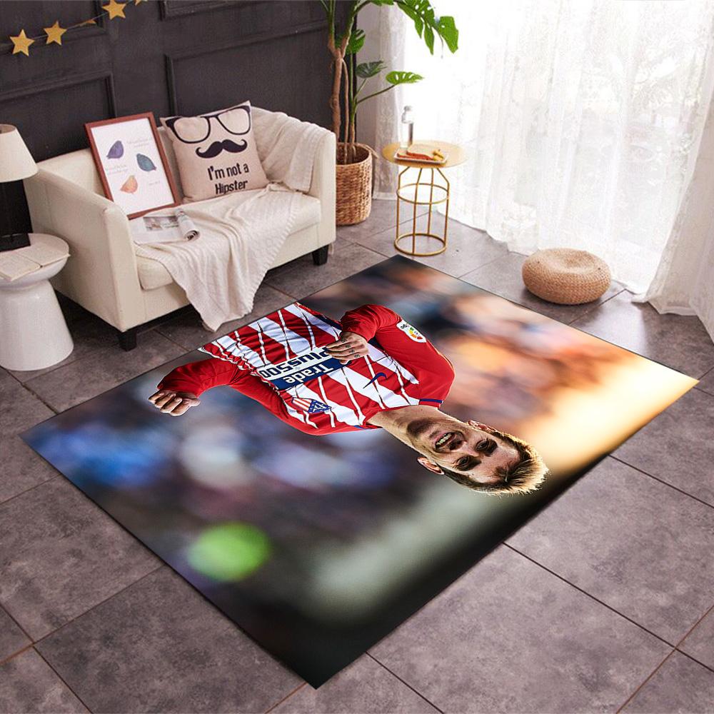 Atletico Madrid Player Carpet Suitable for Decorate room Dining Room Dormitory Game Room Antislip Carpet Office home decor