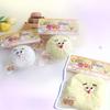 Cartoon Steamed Bun Toy Anti-anxiety Simulated Dumpling Squeeze Sensory Fidget Toy Slow Rising Stress Relief Dough Ball Hand Toy
