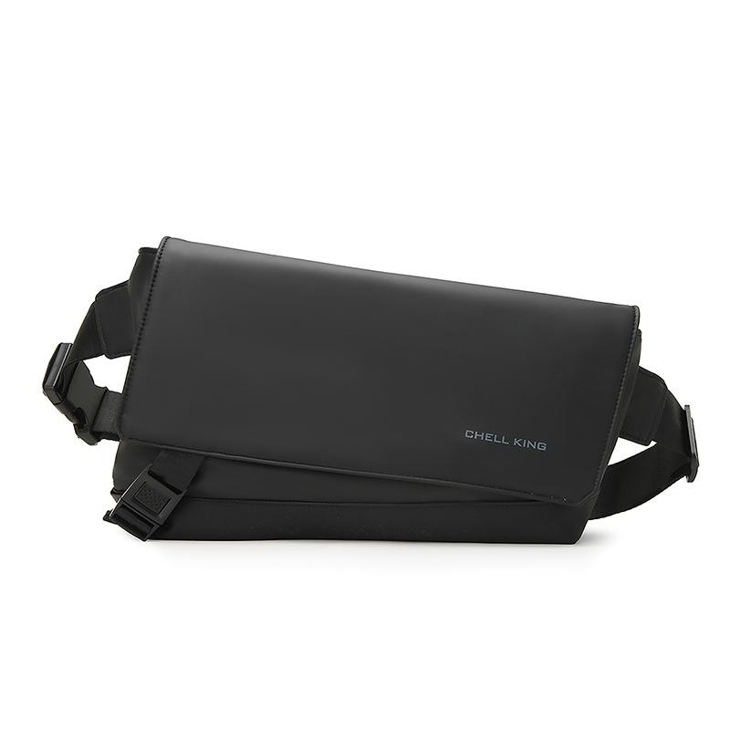 

Men s Chest Bag Trendy Large Capacity Simple Crossbody Bag Outdoor Casual Durable Shoulder Bag Multifunctional Fashionable Waist Bag one size fits all чёрный