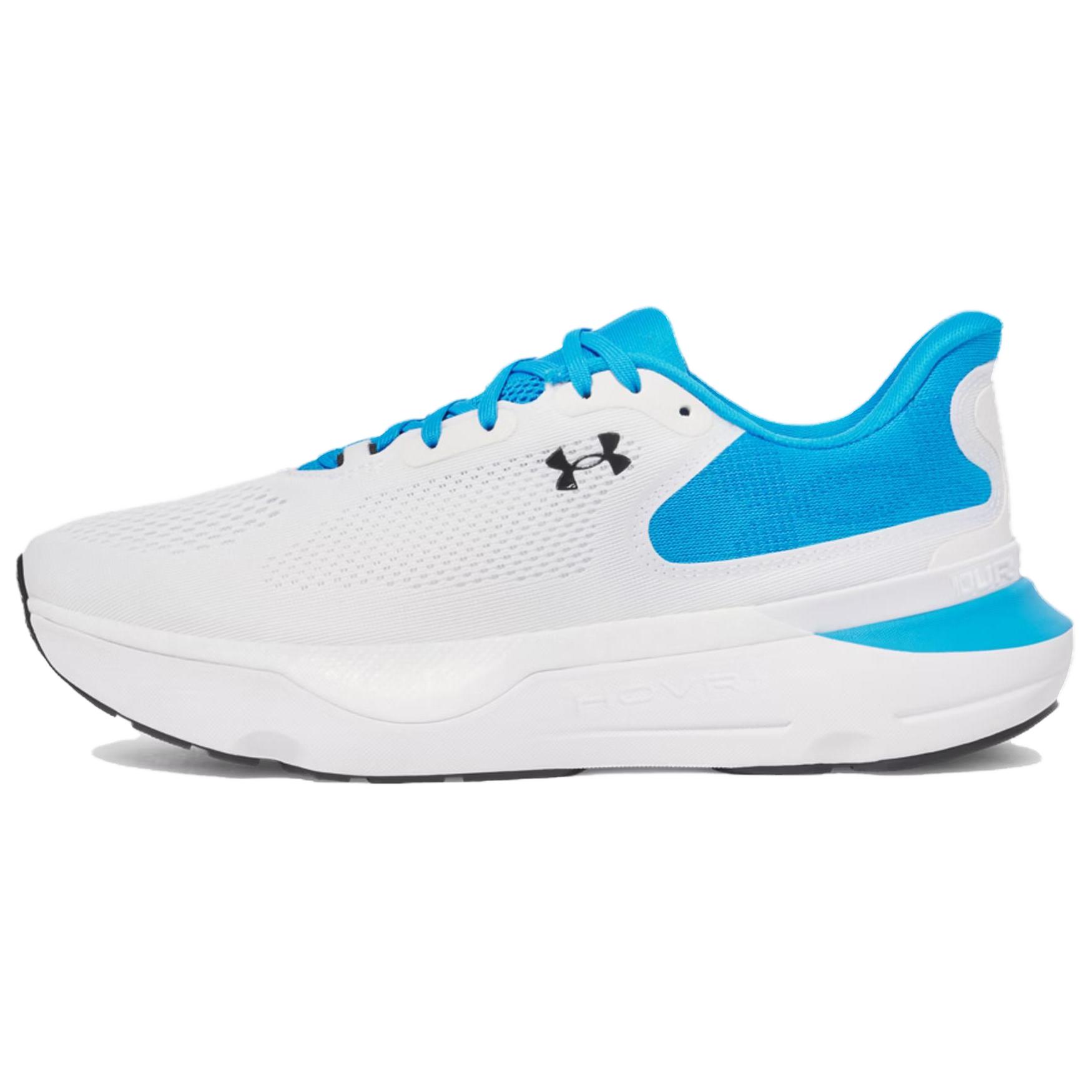 

Under Armour Infinite Pro 2 Fashion Comfortable Shock Absorption Breathable Support Rebound Low Top Running Shoes Men sneaker White Blue 3028168-102 44