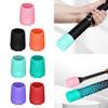 4pc Silicone Fishing Rod End Protector Caps Fishing Rod Tail Protector Butt Cushion Universal Handle End Protective Cover