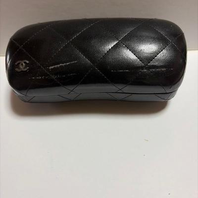 Used CHANEL Chanel Matelasse Cocomark Glasses Case Sunglasses Case Black