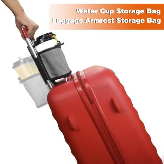 

Сумка для хранения чашек для воды, износостойкий водонепроницаемый универсальный подлокотник для багажа, органайзер, держатель для чашек