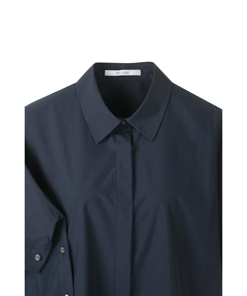 RECODE Three-Way Folded Shirt Dress Rqdam26548Nyx