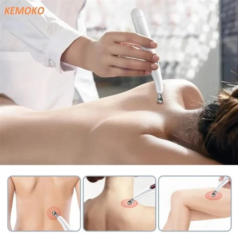 5 IN 1 Electronic Acupuncture Pen Acupuncture Point Pen Meridian Energy Meridian Pen Relief Muscle Relax USB Rechargeable