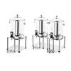 Barrel Drink Dispenser with Ice Holder for Events And Gatherings