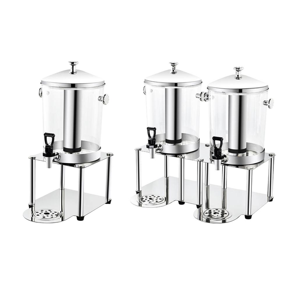 Barrel Drink Dispenser with Ice Holder for Events And Gatherings
