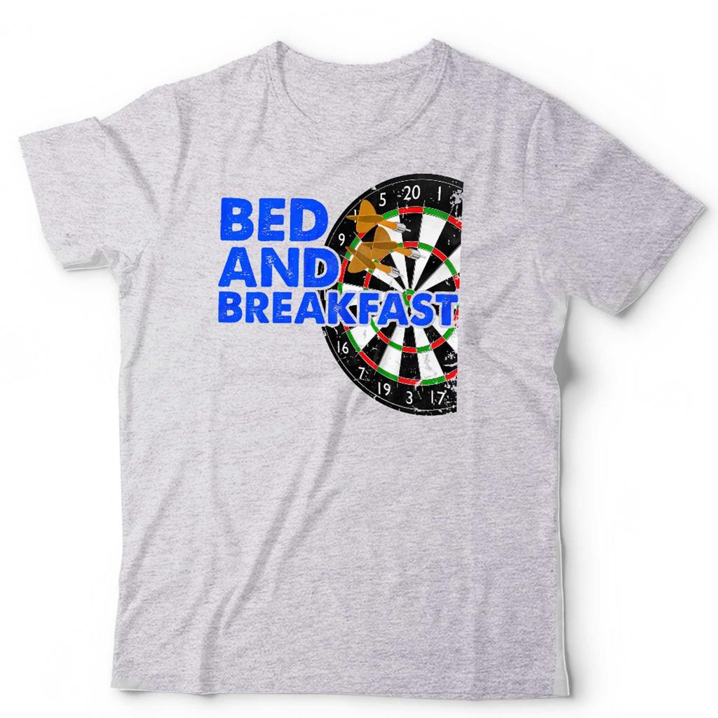 Funny Dart T Shirt Unisex Bed and Breakfast 5 20 1 Arrows Darts Bullseye Pub