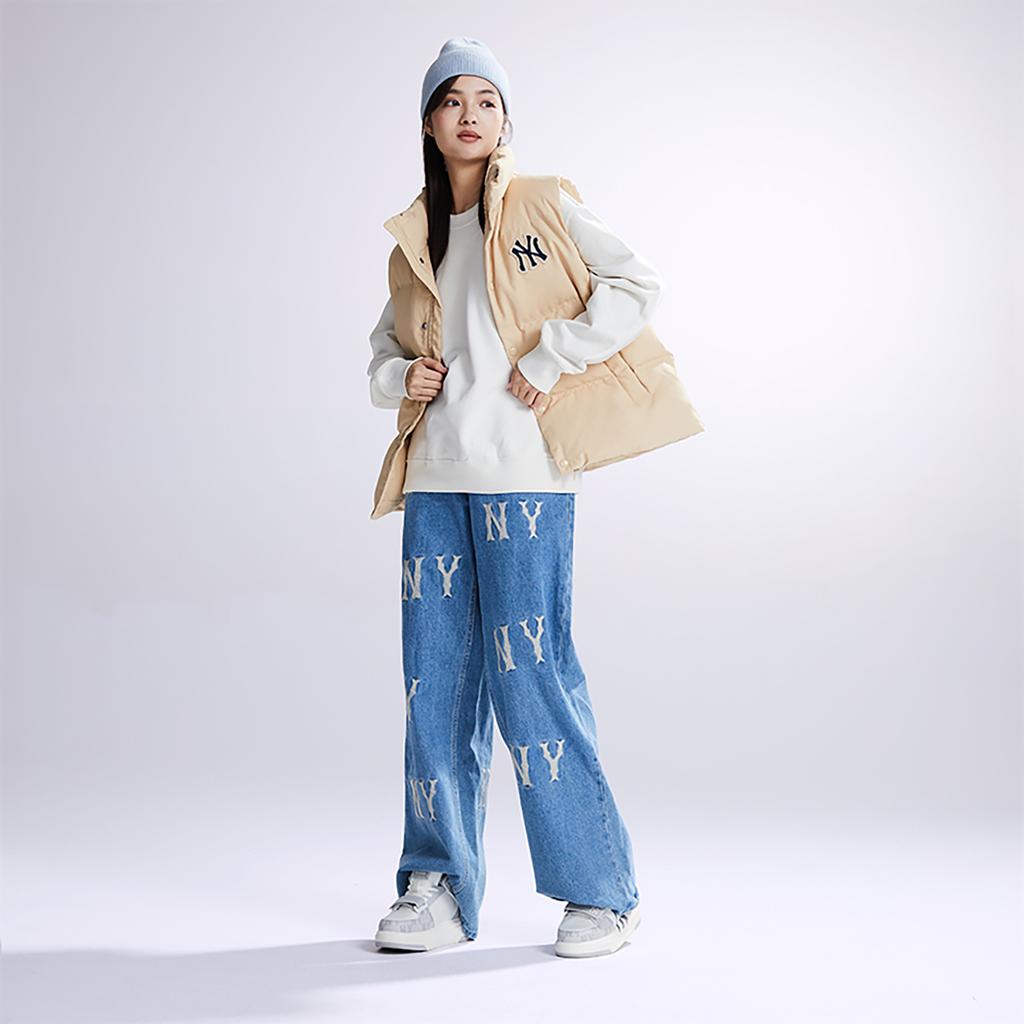 New MLB New York Yankees Jeans Women's Blue 3FDPB0131-50INS