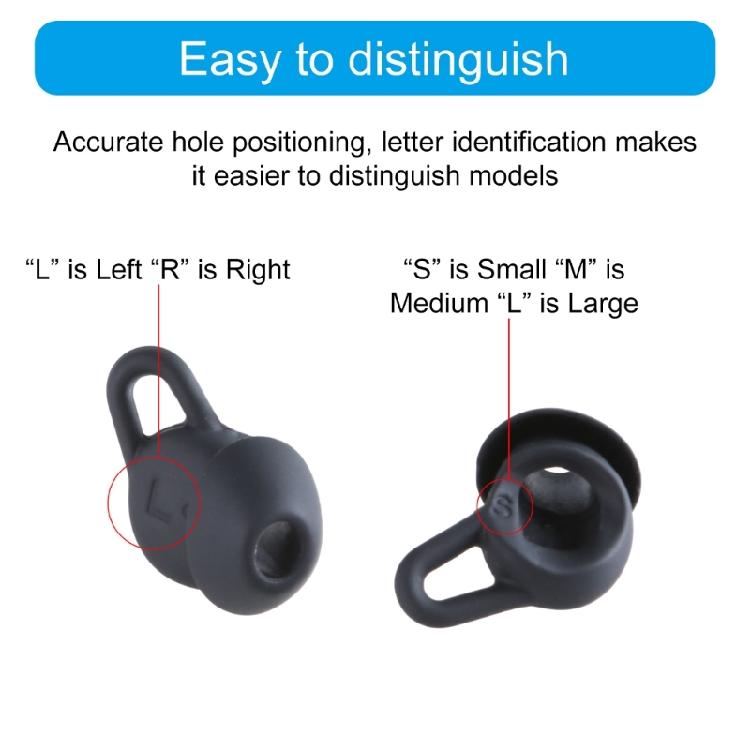 Silicone Ear Tips Earbudsd Covers Perfect Fit For Freelace Pro2 For Everyday Use Comfortable 4Size Set