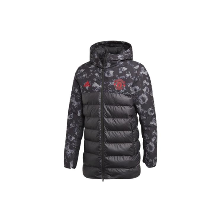 Adidas MUFC Puffer Jackets Men`s Hooded