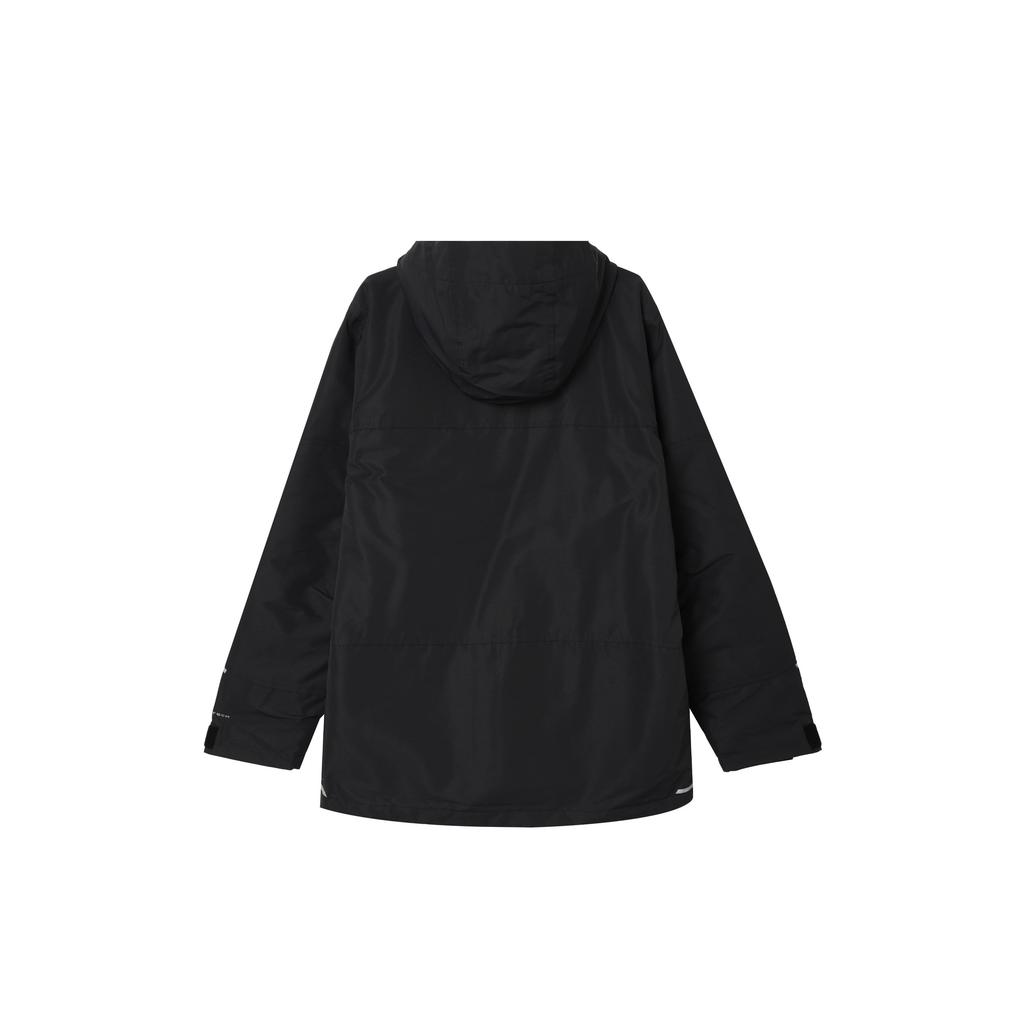 Columbia Solid Logo Outdoor Waterproof Casual Cotton Jacket Men Jackets Black WE2425-010