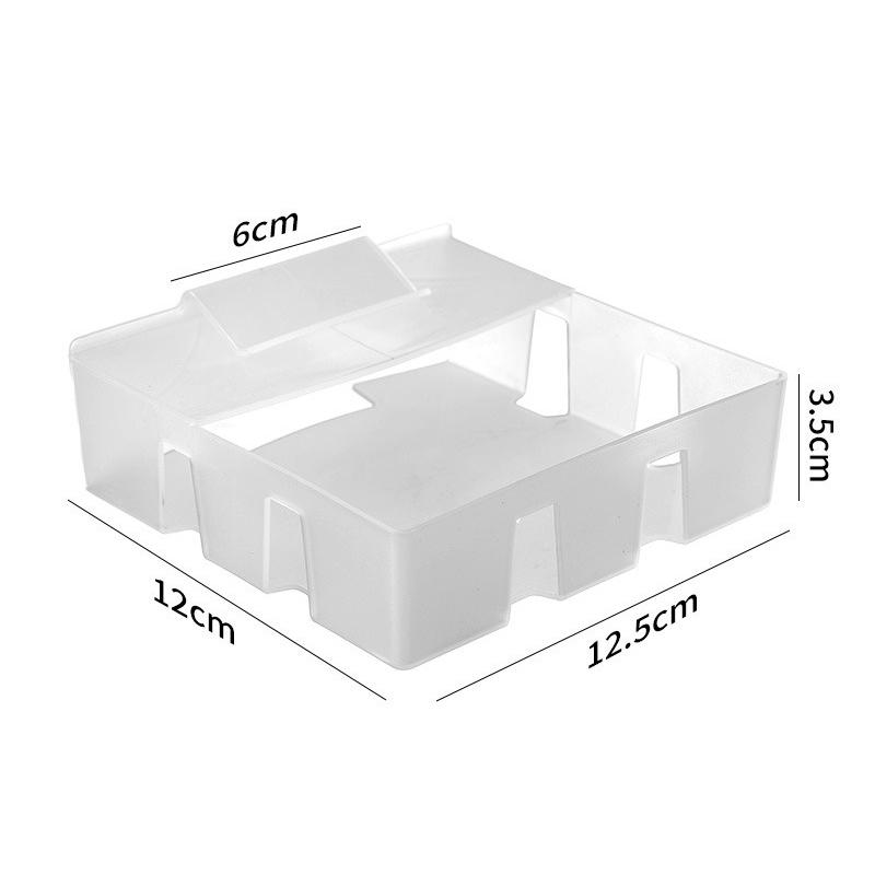 Multifunktionaler Kühlschrank-Aufbewahrungskorb, Kühlschrank-Trennwand-Aufbewahrungsregal, Küchen-Abtropfgestell