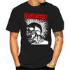 Band The Exploited Retro Graphic Tee Shirt Punks Not Dead Streetwear T-shirt Men's Women Hip Hop 100% Cotton Oversized Tees