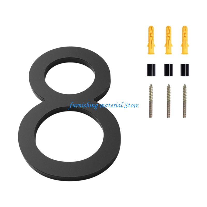 Y5GD Universal Acrylic Floating House Numbers Modern Numbers Address Sign Door Label For Apartments And Offices